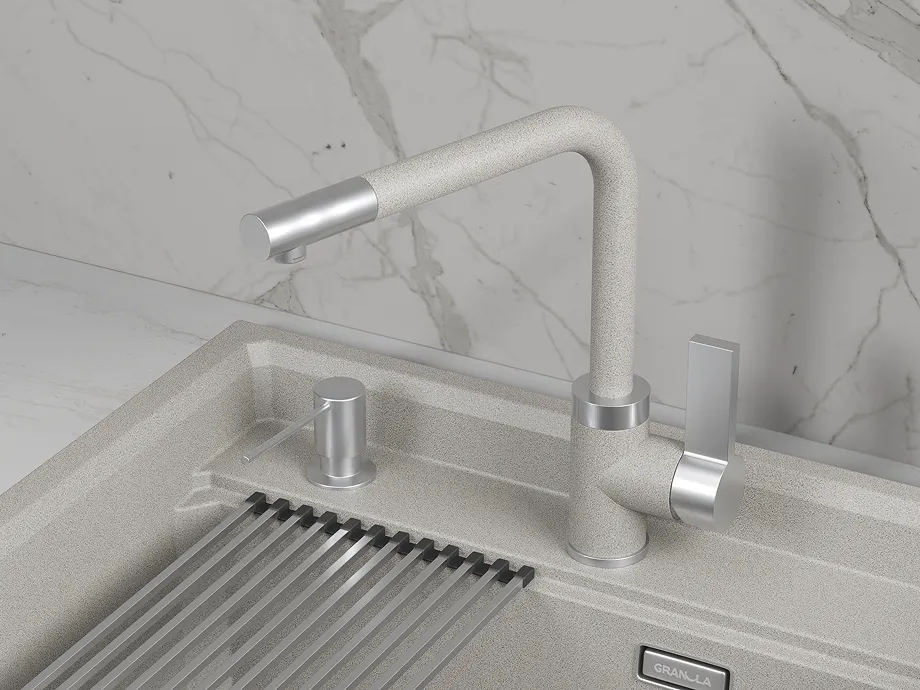 Детальное фото товара: GRANULA 5504 смеситель, гранит, базальт