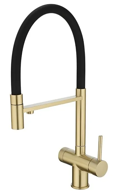 Фото товара: Emar EC-7024 Matt Gold, смеситель, матовое золото