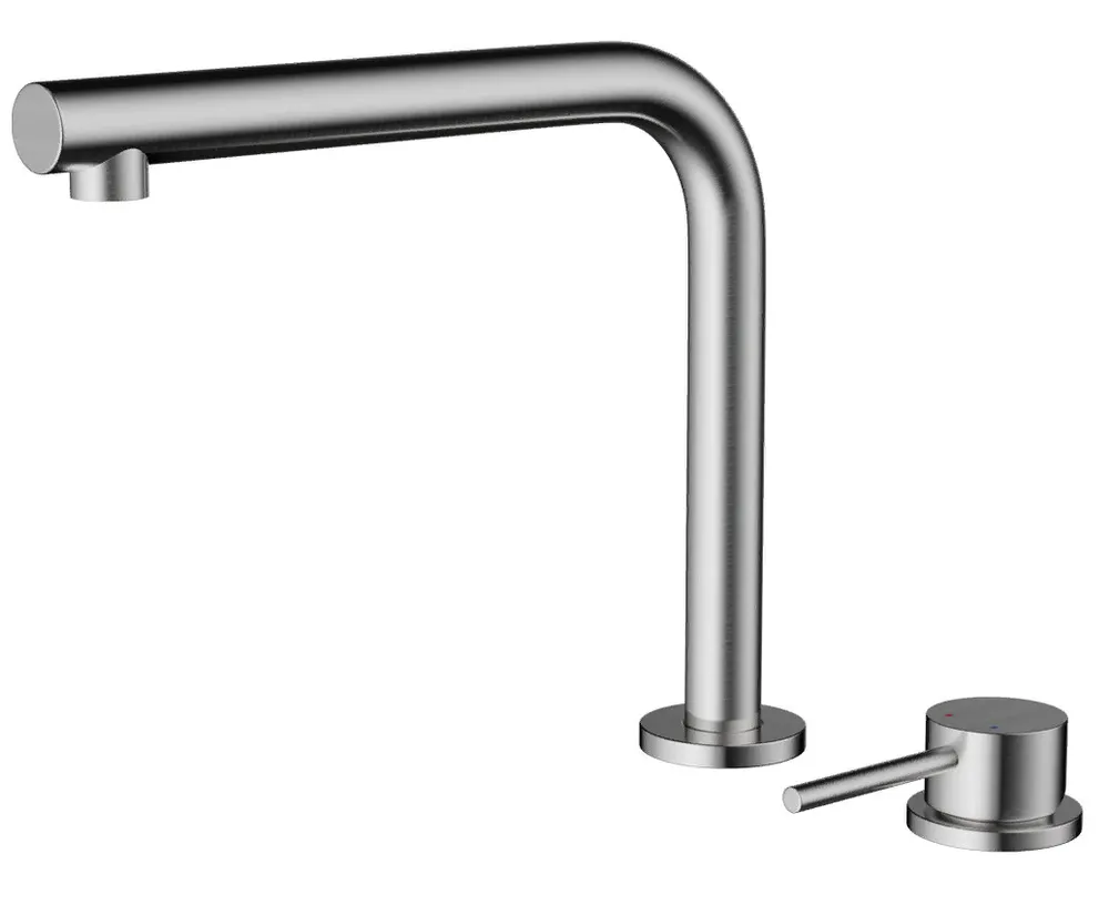 Фото товара: Omoikiri Nara 2 Plus-BN, смеситель, нержавеющая сталь