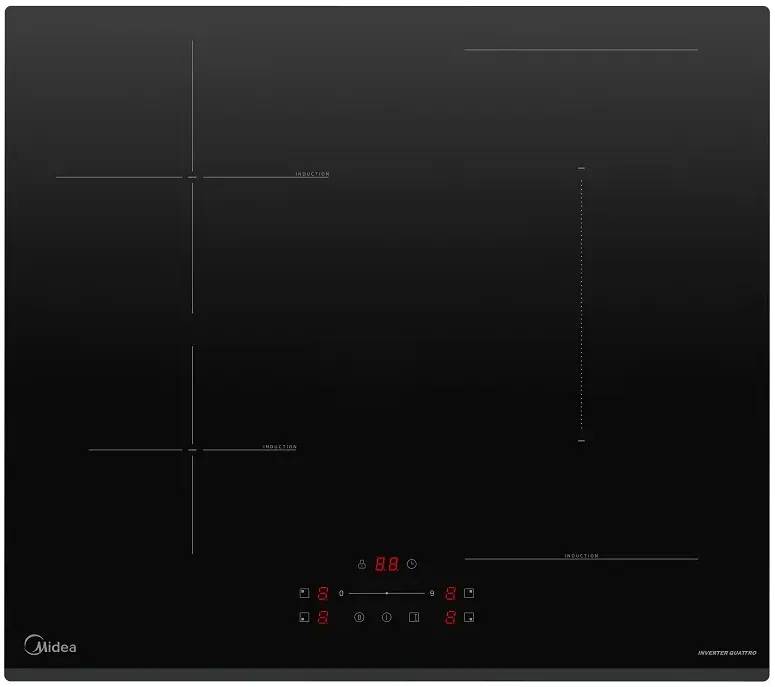 Фото товара: Midea MIH65783F индукционная поверхность