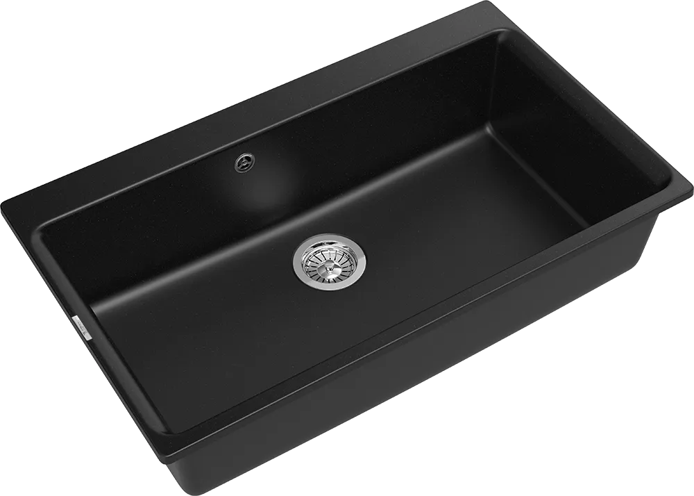 Детальное фото товара: Rivelato AXEL Х-90 nero, мойка, гранит, черный