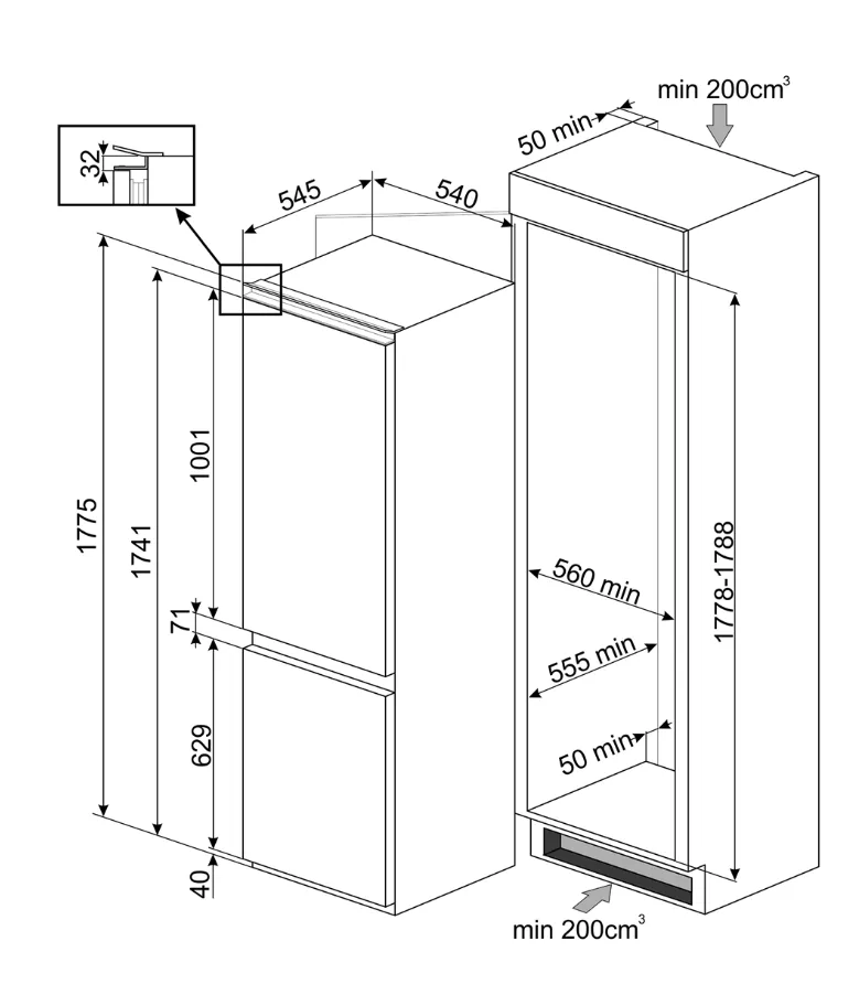 Схема встраивания