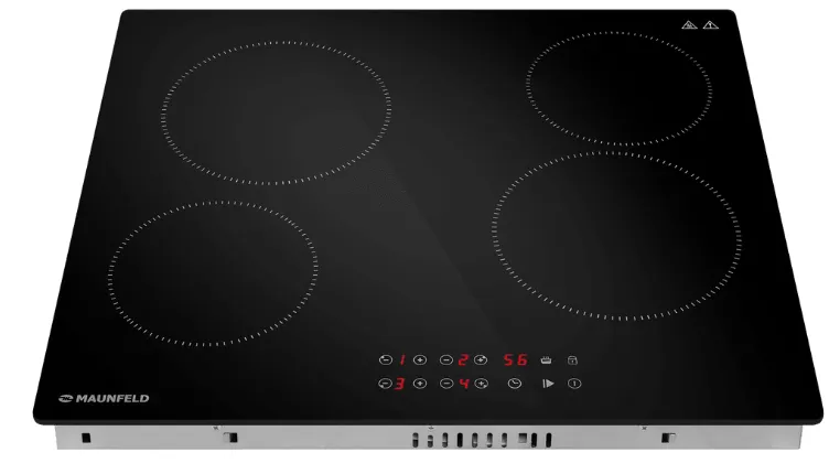 Детальное фото товара: Maunfeld CVCE594STBK стеклокерамическая поверхность