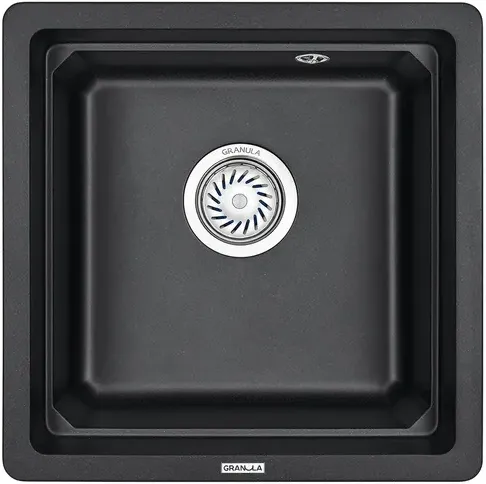 Фото товара: GRANULA 4501U мойка, гранит, черный