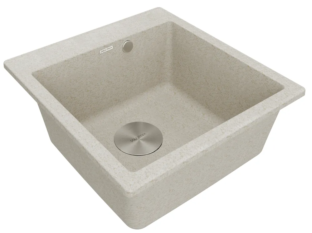 Детальное фото товара: Paulmark KANTE 50, мойка, гранит, бежевый