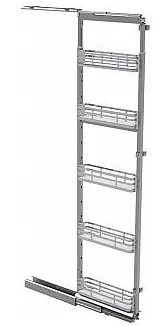 Фото товара: Sige Stella выдвижная бутылочница в высокий шкаф шириной 200 мм