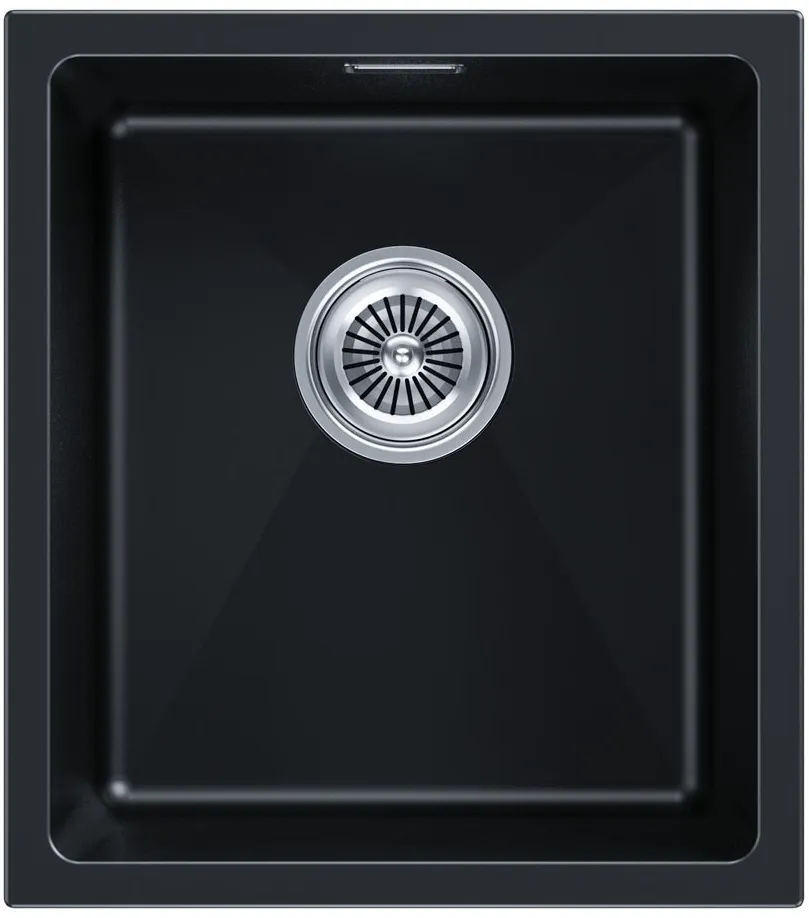 Детальное фото товара: Paulmark LUMI 41UNI, мойка, гранит, черный металлик
