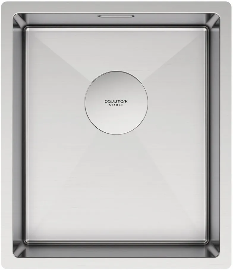 Фото товара: Paulmark NEXT 38 UNI, мойка, нержавеющая сталь брашированная