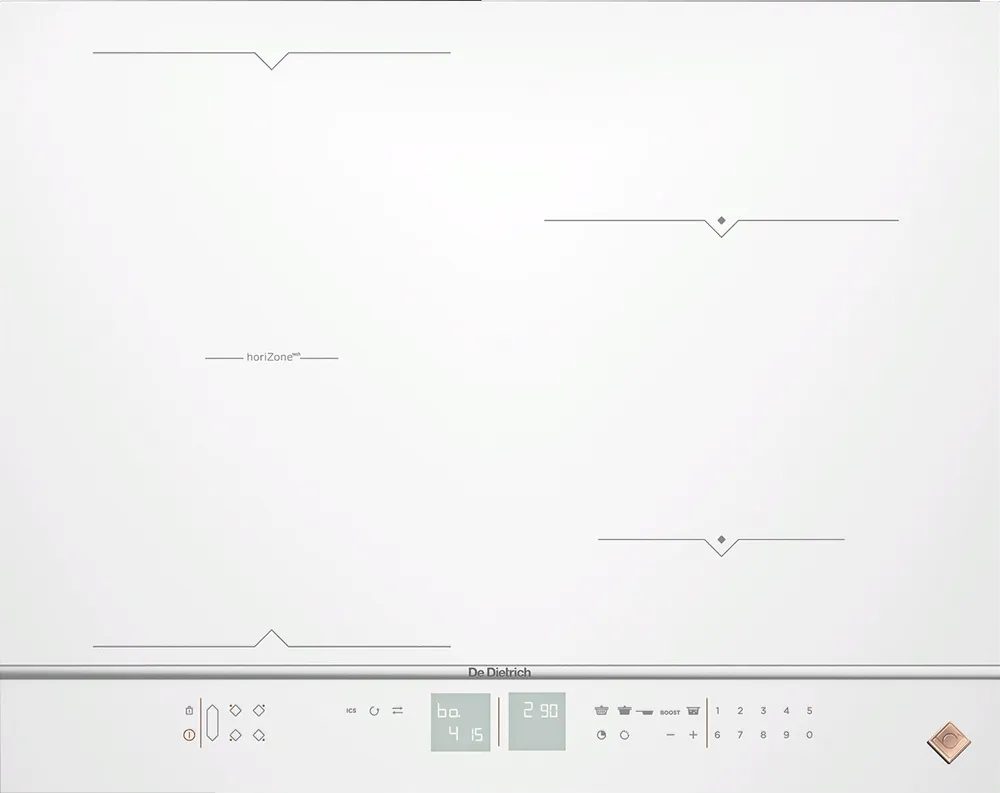 Фото товара: De Dietrich DPI7686WP индукционная поверхность