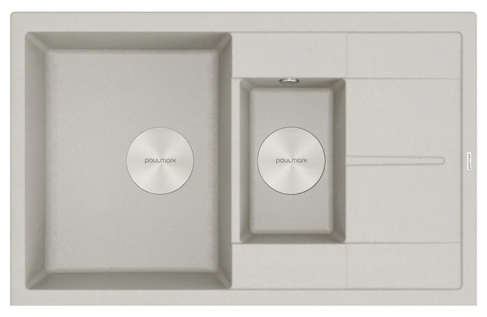 Фото товара: Paulmark FLUGEN 60/1,5, мойка, гранит, серый