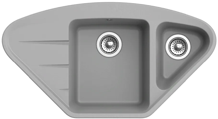 Фото товара: Ewigstein Wink W- 80KF, мойка, гранит, серый металлик