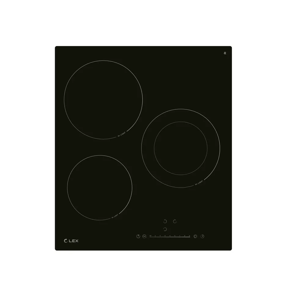 Фото товара: LEX EVH 431A BL стеклокерамическая поверхность