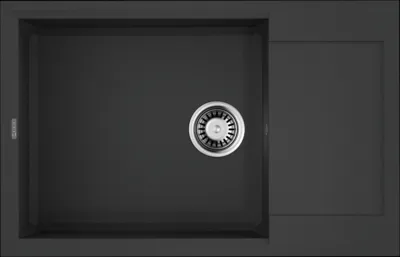 Фото товара: Omoikiri Sakaime 78-LB-BL, мойка, гранит, черный