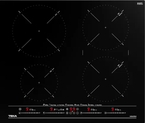 Детальное фото товара: Teka ITC 64630 MST BLACK индукционная поверхность