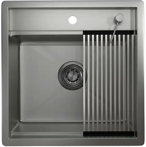Детальное фото товара: GRANULA 5051 мойка, сталь матовая