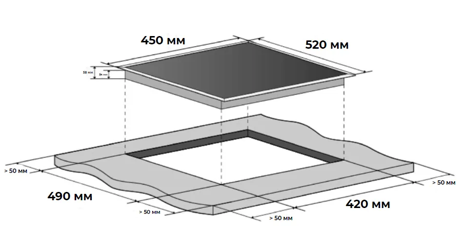 Схема встраивания