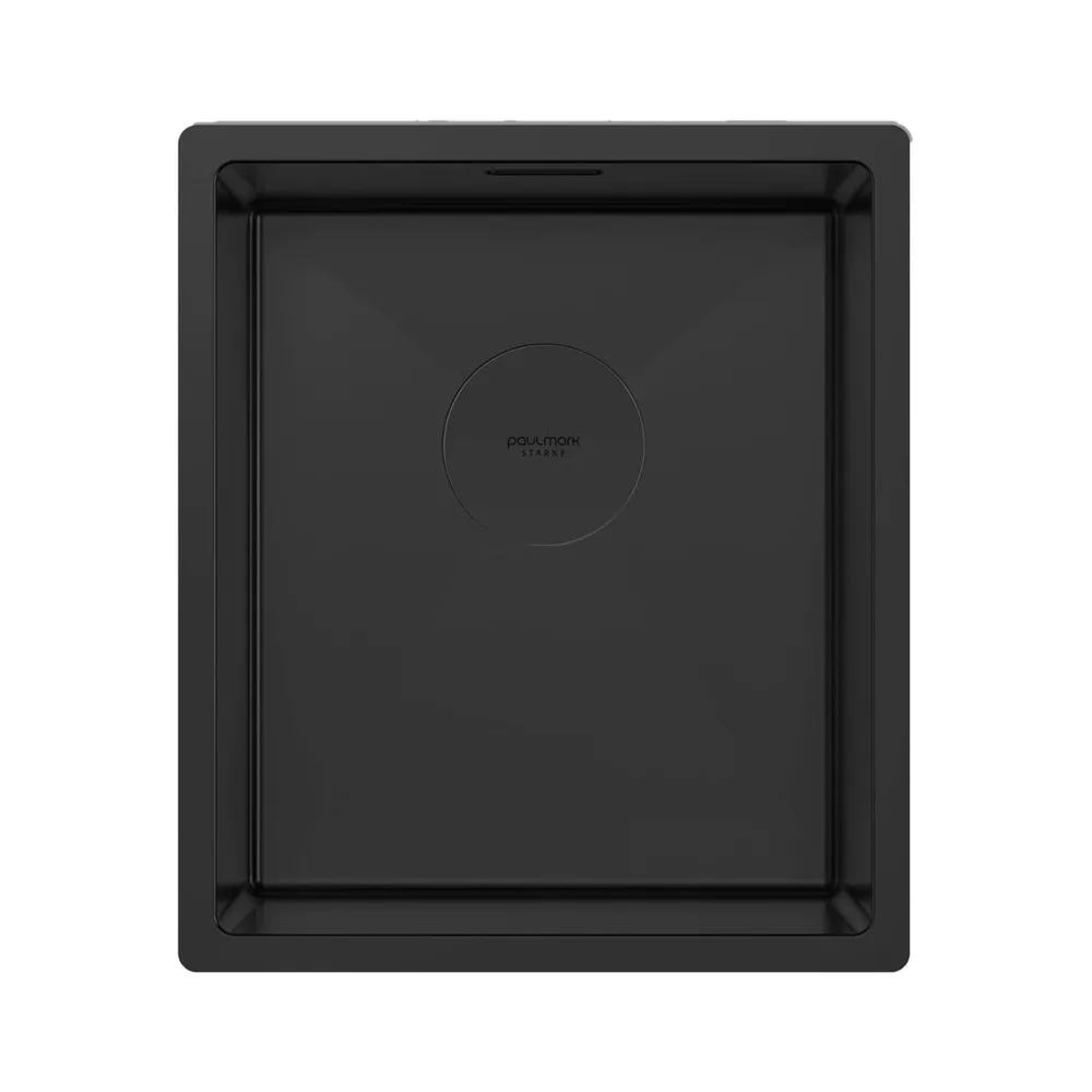 Детальное фото товара: Paulmark NEXT 38 UNI, мойка, нержавеющая сталь, матовый черный