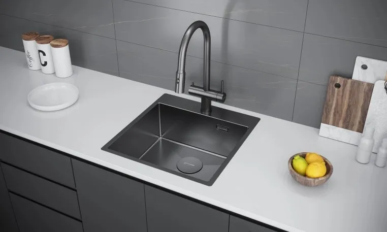 Детальное фото товара: KUCHENSTERN WERK 50, мойка, нержавеющая сталь