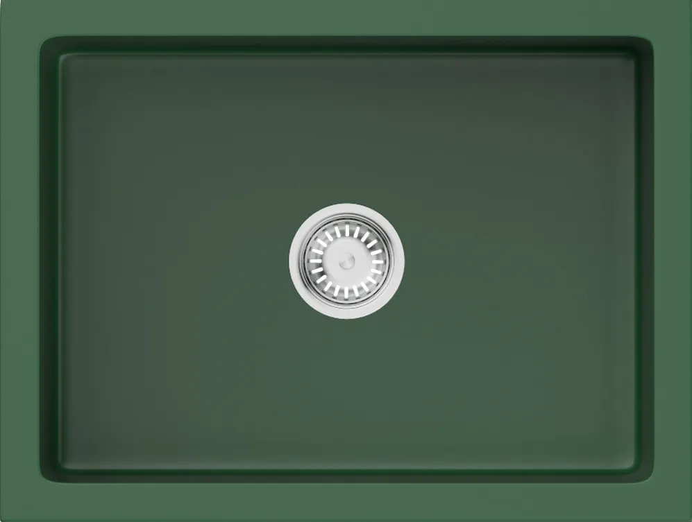 Детальное фото товара: Omoikiri Mikura 61-RG Matt, мойка, керамика, royal green