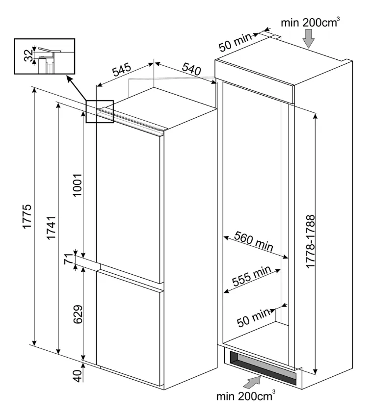 Схема встраивания