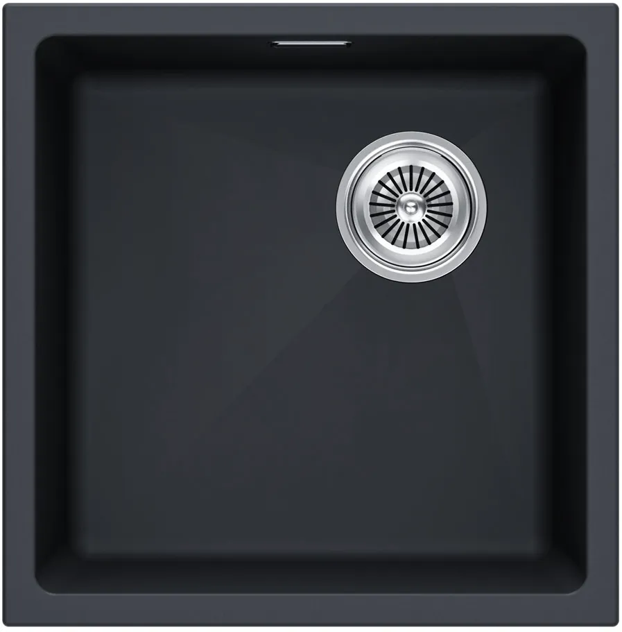 Детальное фото товара: Paulmark LUMI 45UNI-SKEW, мойка, гранит, антрацит