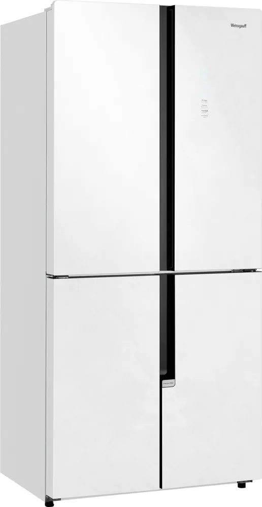 Детальное фото товара: Weissgauff WCD 450 White Rock Glass NoFrost Inverter