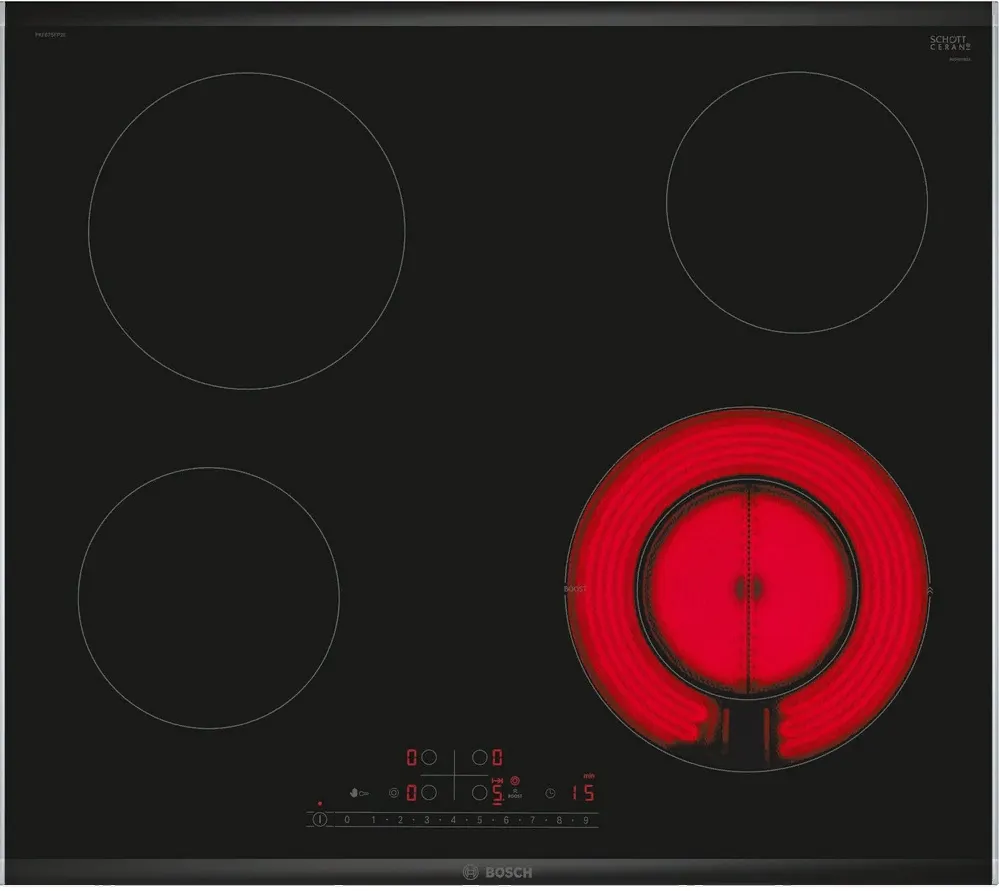 Фото товара: Bosch PKF675FP2E стеклокерамическая поверхность