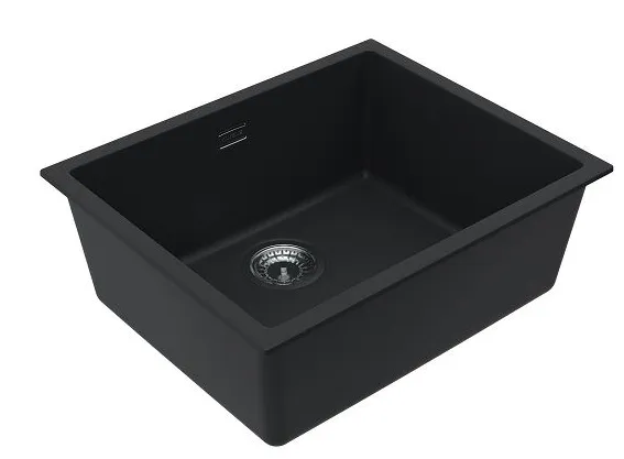 Детальное фото товара: ALVEUS OMNI 30 GRANITAL DEEP BLACK-G90, мойка, гранит, черный матовый (в комп. с сифоном 1145083)