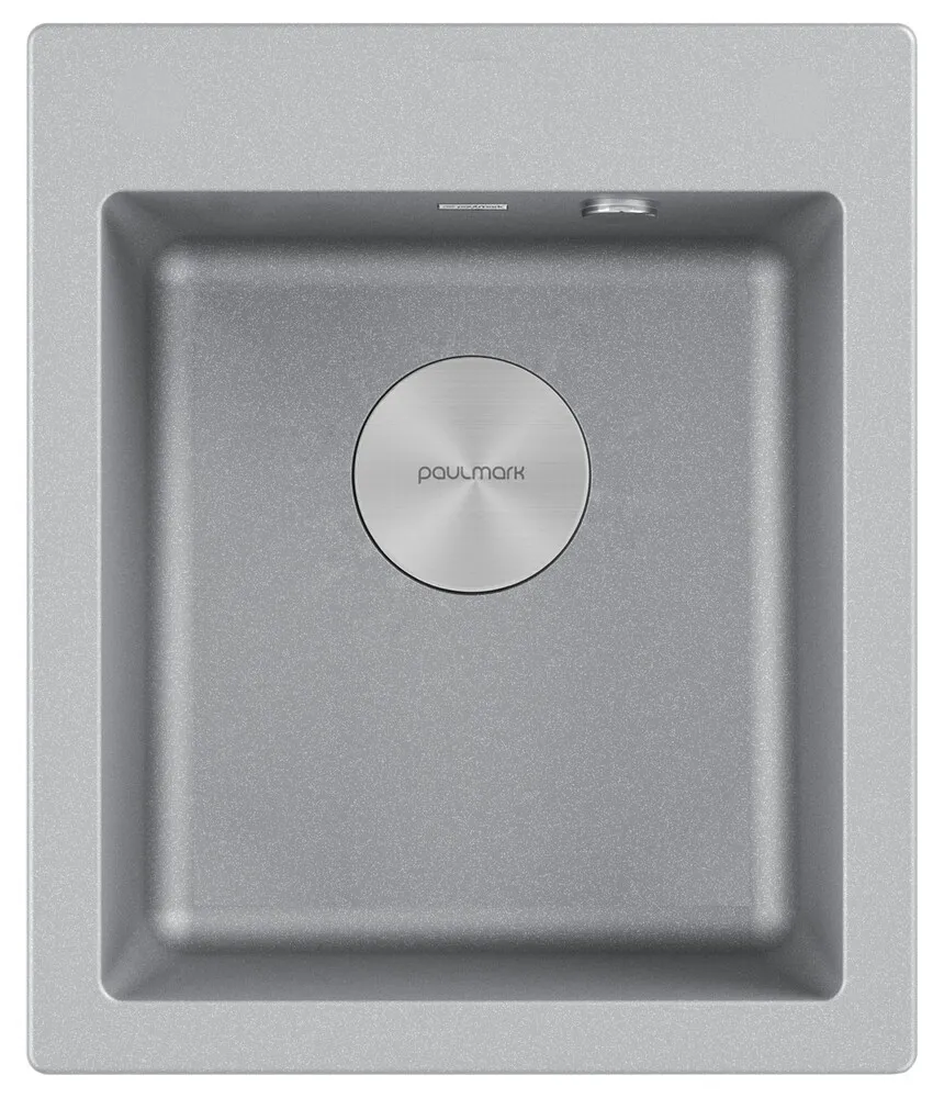 Фото товара: Paulmark KANTE 40, мойка, гранит, серый металлик