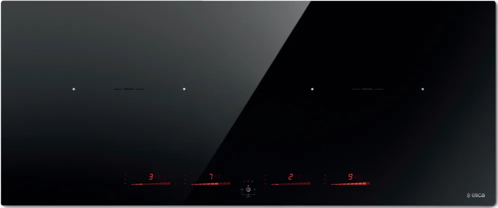 Фото товара: ELICA RATIO 874 SLIM BL индукционная поверхность