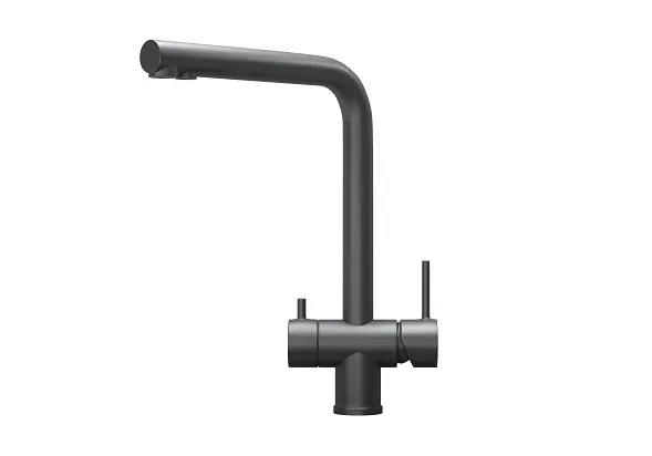 Фото товара: GRANULA 7011 смеситель, нержавеющая сталь, графит матовый