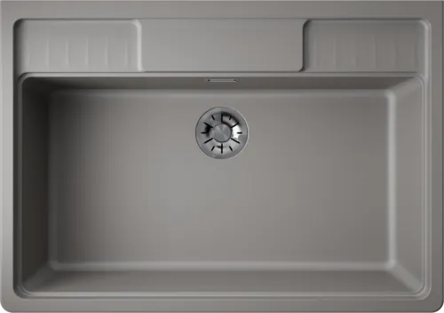 Фото товара: Omoikiri Kinokawa 90-GR, мойка, керамика, leningrad grey
