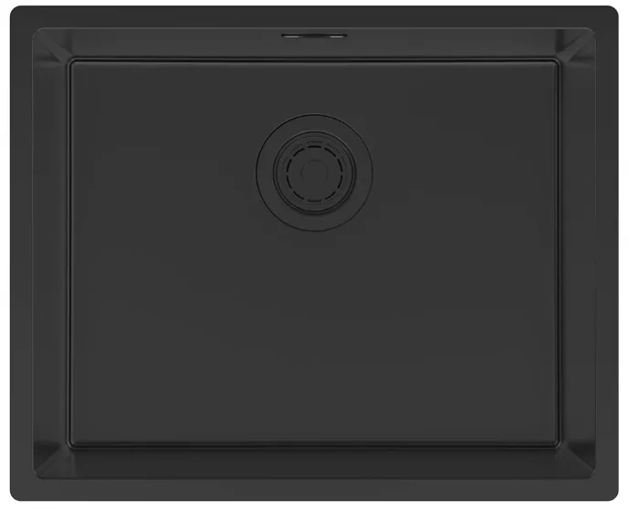 Детальное фото товара: Paulmark LASSAN 54 UNI, мойка, нержавеющая сталь, матовый черный