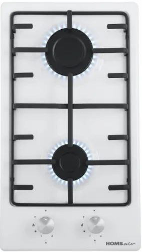 Фото товара: HOMSair HGE323GCWH газовая поверхность