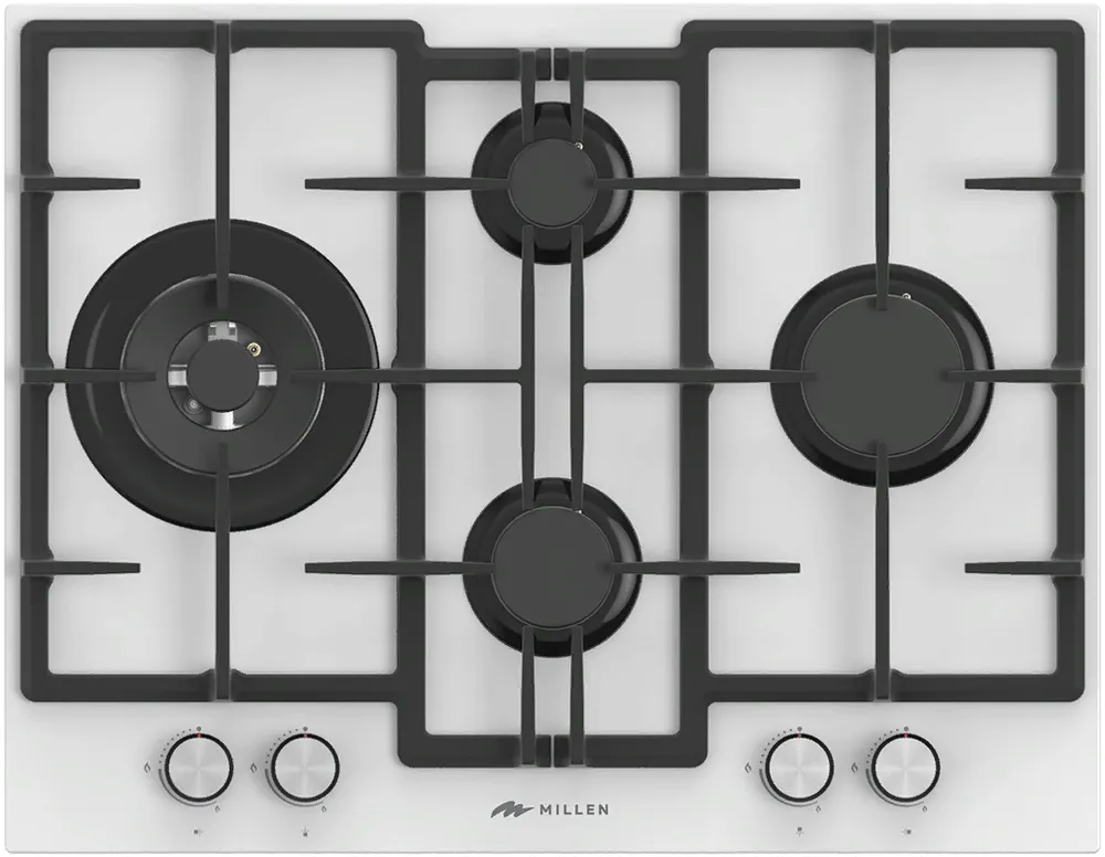 Фото товара: MILLEN MGHGD 6501 WH газовая поверхность