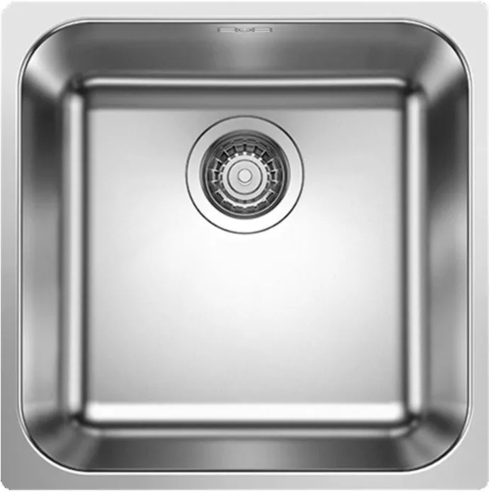 Фото товара: Blanco Supra 400-IF, мойка, нержавеющая сталь полированная, без клапана-автомата