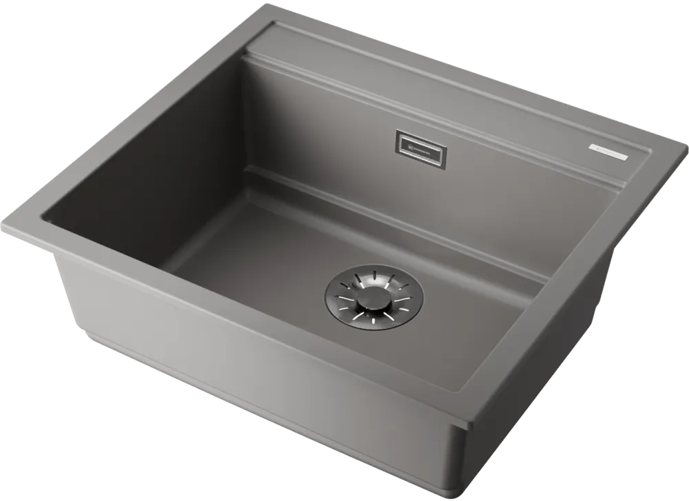 Детальное фото товара: Omoikiri Kitagawa 57-GR, мойка, керамика, leningrad grey