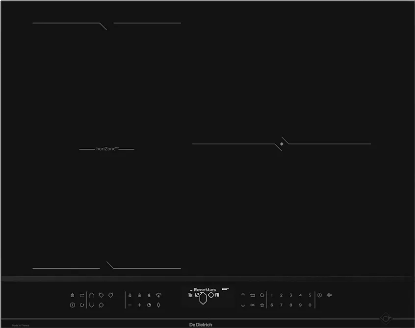 Фото товара: De Dietrich DPI4330B индукционная поверхность