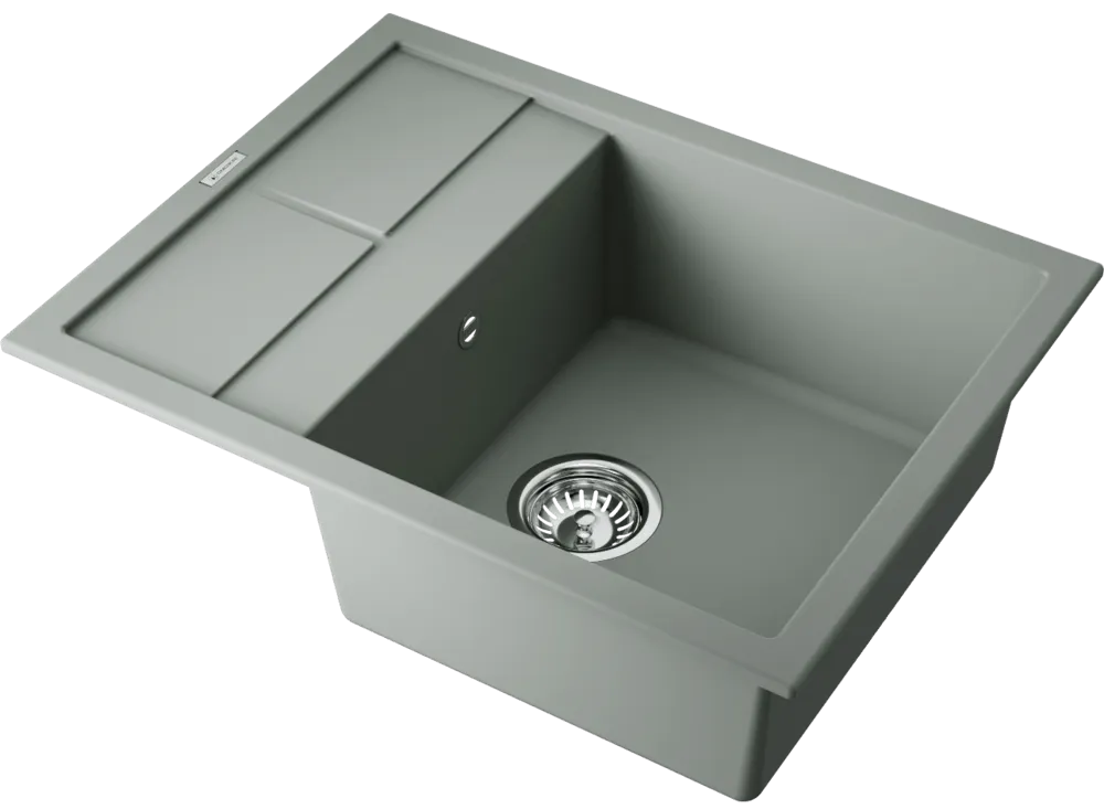 Детальное фото товара: Omoikiri Sumi 65A-WG, мойка, керамика, wind green