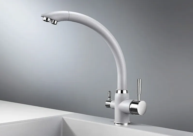 Фото товара: GRANULA 2167 смеситель, гранит, алюминиум