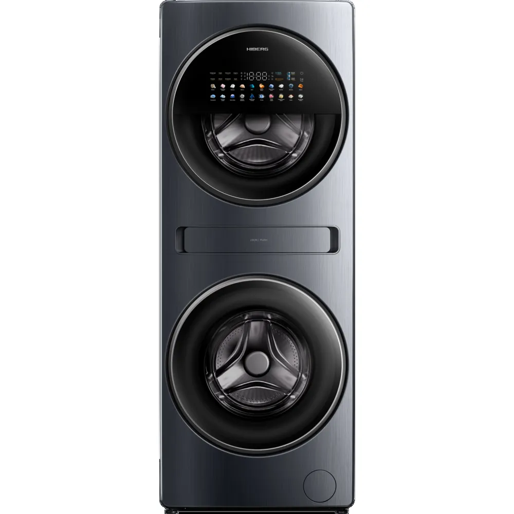 Фото товара: HIBERG TOWER i-DD 107-612 Sd стирально-сушильная машина с двумя барабанами