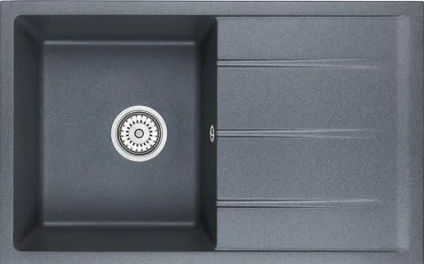 Детальное фото товара: Emar EMQ-1800.Q, мойка, гранит, антрацит