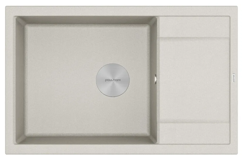 Фото товара: Paulmark FLUGEN 60, мойка, гранит, серый