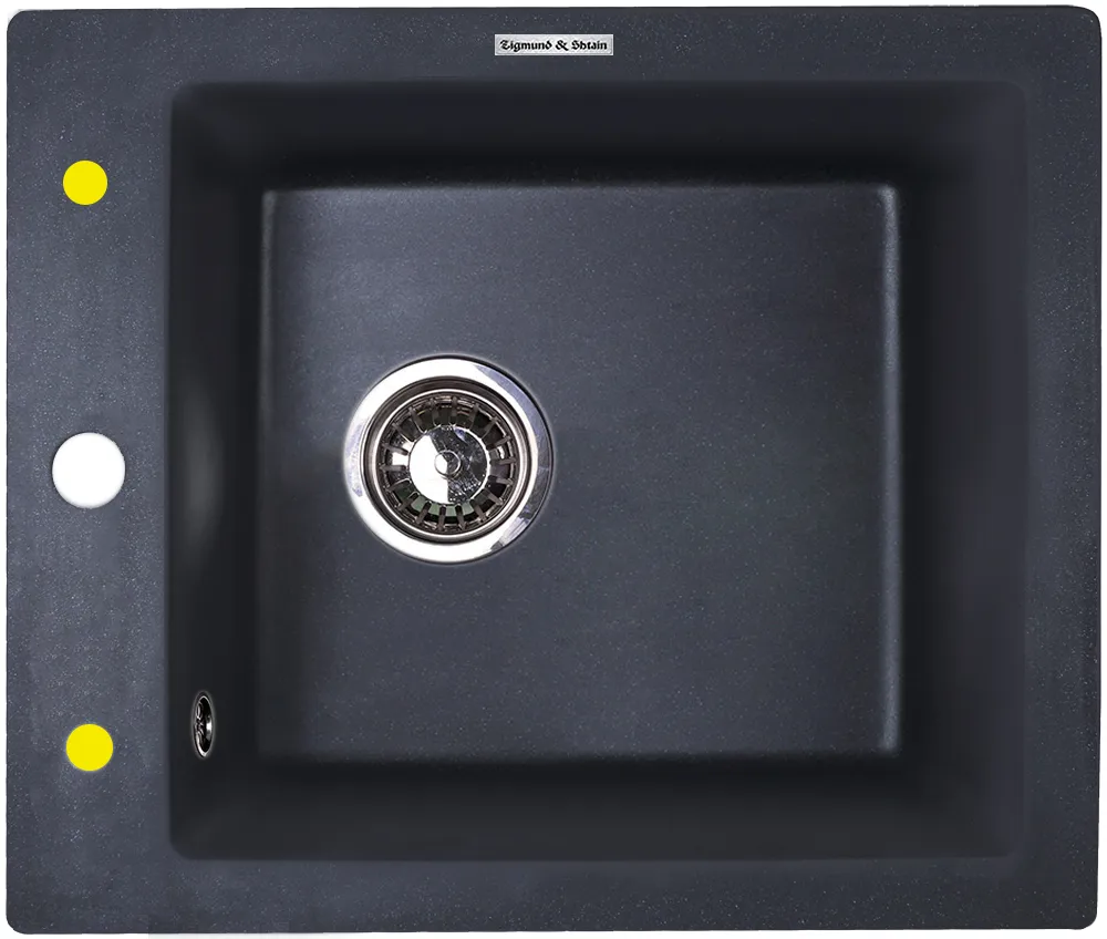 Фото товара: Zigmund & Shtain PLATZ 425, мойка, темная скала