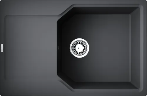 Фото товара: Omoikiri Yonaka 78-LB-BL, мойка, гранит, черный