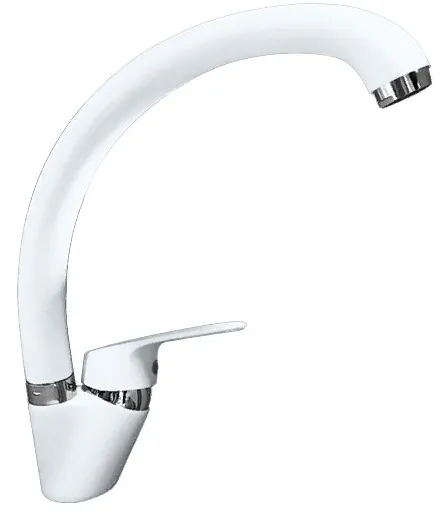 Фото товара: Granfest 3323, смеситель, мрамор, иней