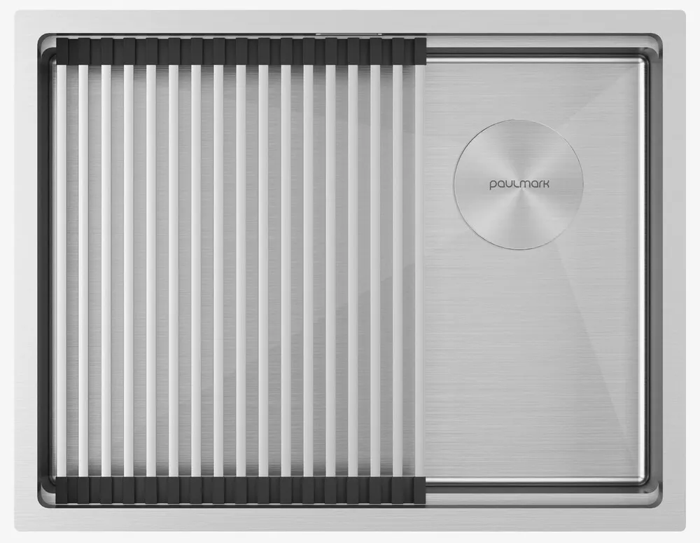Фото товара: Paulmark NEXT-PRO 58 UNI, мойка, нержавеющая сталь брашированная