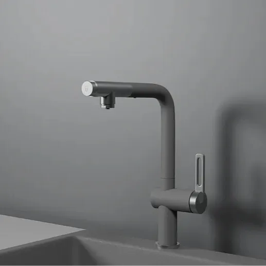 Фото товара: GRANULA 8169 смеситель, гранит, алюминиум