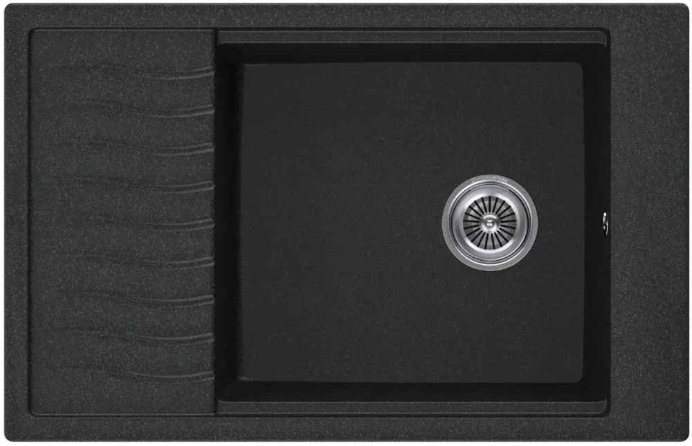 Фото товара: KUCHENSTERN BRETT 60, мойка, гранит, антрацит