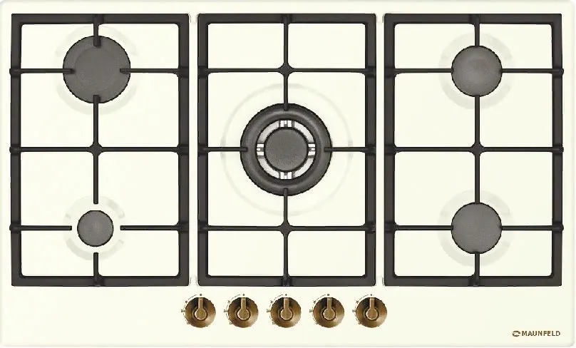 Фото товара: Maunfeld EGHE.95.33CBG.R/G газовая поверхность